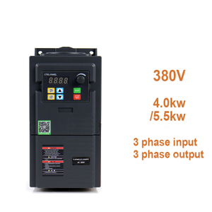 Penggerak Frekuensi Variabel VFD 380V 4.0KW 5.5KW Input 3 Fase ke Output 3 Fase