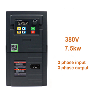 Penggerak Frekuensi Variabel VFD 380V 7.5KW Input 3 Fasa ke Output 3 Fasa
